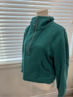 lululemon athletica Teal Half-Zip Pullover Sweater